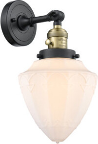 Longshore Tides Ardit 1 Light Steel Armed Sconce