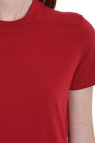 Thumbnail for your product : Drkshdw Crew Level Shor T-shirt In Red Cotton