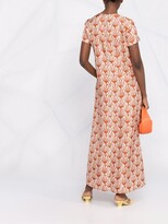 Thumbnail for your product : La DoubleJ Shell-Print Maxi Dress