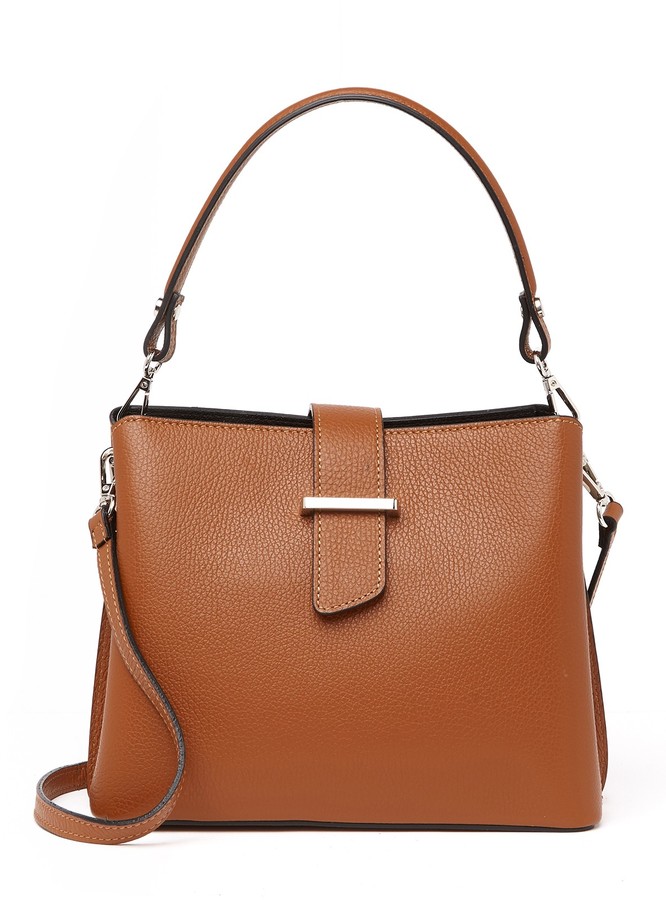 Sofia Cardoni Leather Structured Hobo Bag ShopStyle