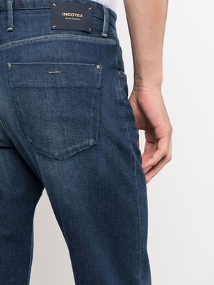 Incotex Charm-Detail Slim-Cut Jeans