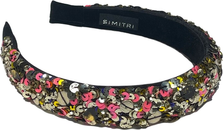 Simitri Gold / Pink Starry Night Headband