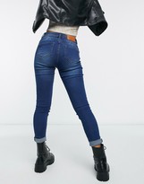 Thumbnail for your product : Noisy May high waisted body shaping jean in blue