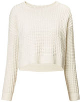 Thumbnail for your product : Whistles Willa Cropped Stitch Knit