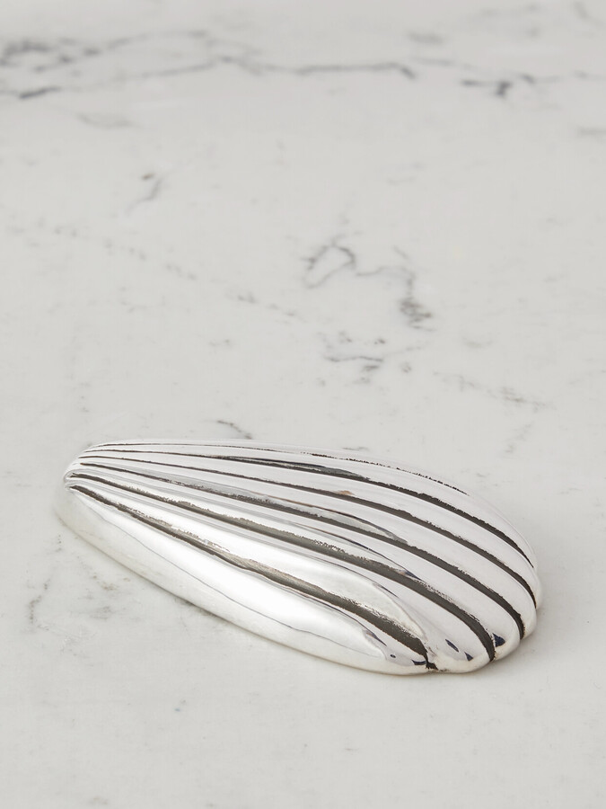 Sophie Buhai - + Net Sustain Coquille Silver Hand Mirror - One size