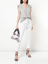 Thumbnail for your product : Robert Rodriguez Studio ruched shoulder tank top