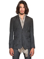 Thumbnail for your product : John Varvatos Floral Plaid Wool Jacket