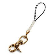 Thumbnail for your product : Lulu Frost George Frost G. FROST LADDER KEY CHAIN - WHITE