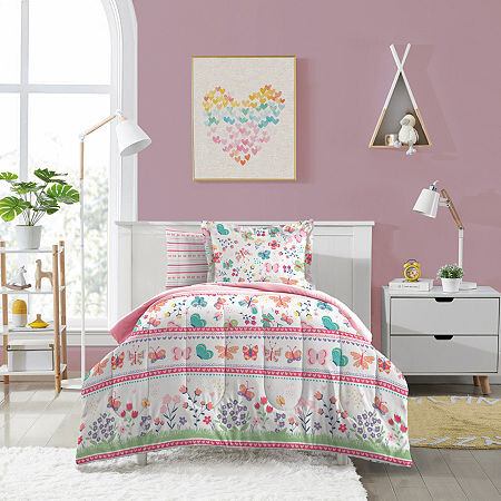 Dream Factory Butterfly Garden Comforter Sets
