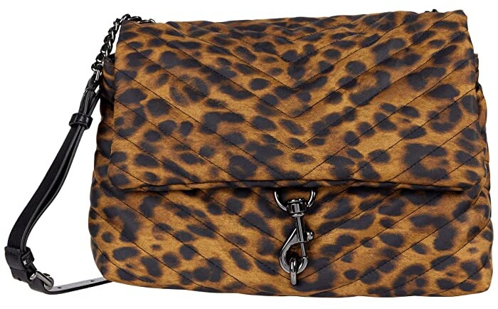 rebecca minkoff edie nylon jumbo flap shoulder