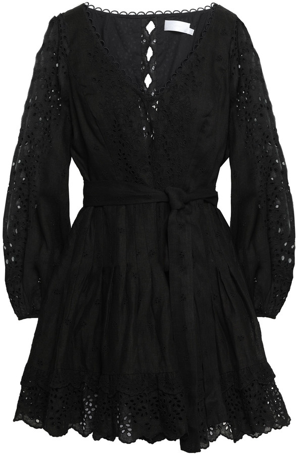 zimmermann black dress