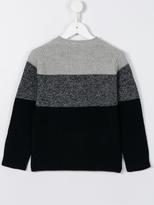 Thumbnail for your product : Il Gufo colour block jumper