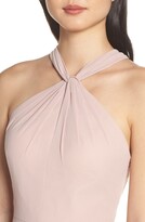 Thumbnail for your product : Jenny Yoo Halle Halter Evening Dress
