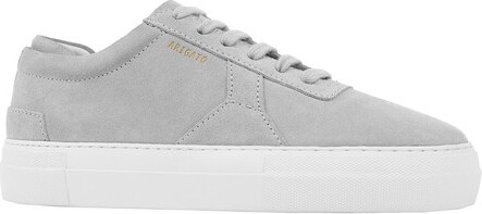 Light Grey Axel Arigato Platform Sneakers Suede Axel Arigato