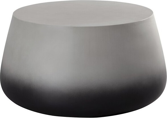 Sunpan Aries Outdoor Coffee Table in Black