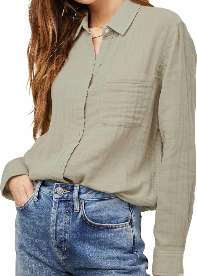Rails Ellis Shirt In Sage