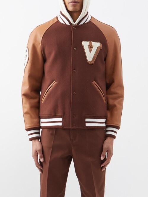 Valentino Leather Jacket Men's | ShopStyle