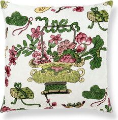 The House of Scalamandre Shanghai Blossoms Pillow