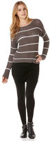 Thumbnail for your product : C&C California Long sleeve boat neck sweater