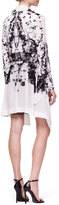 Thumbnail for your product : Haute Hippie Silk Drapey Floral-Print Anorak