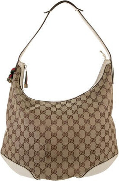 gucci princetown canvas