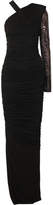 TOM FORD - One-shoulder Sequin-embellished Jersey Gown - Black