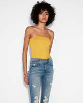 Thumbnail for your product : Express Mid Rise Star Embellished Cropped Jean Leggings