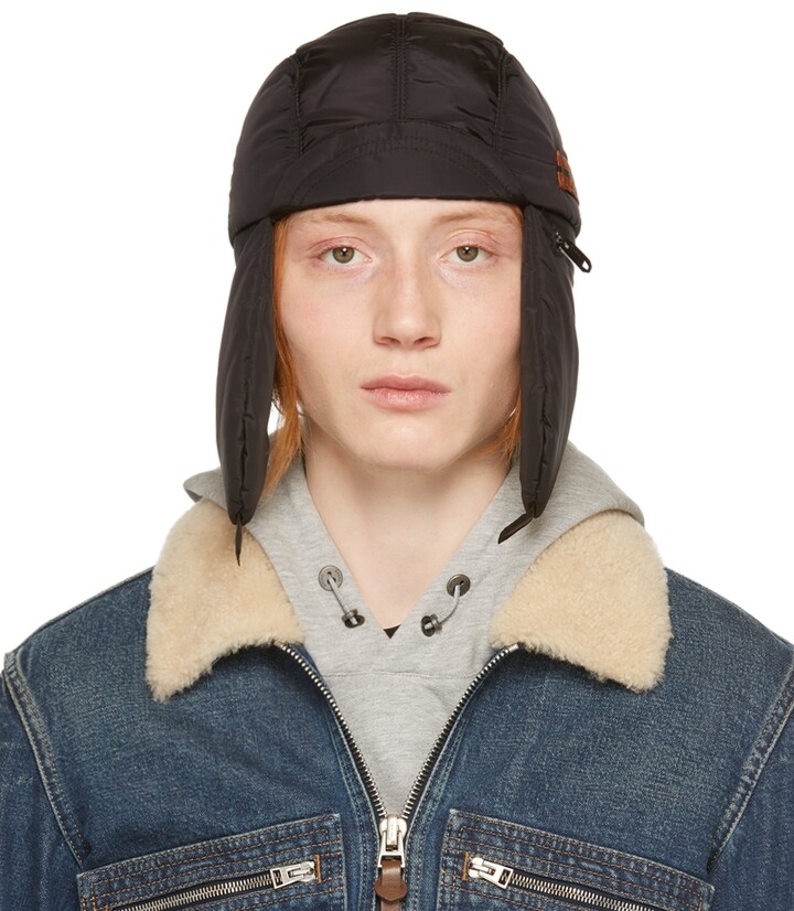 Jacquemus Logo-Embroidered Padded Trapper Hat - ShopStyle