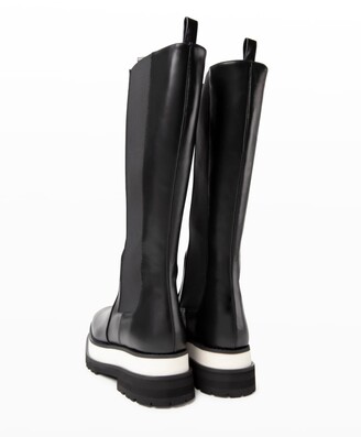Paloma Barceló Cira Tyson Leather Pull-On Knee Boots - ShopStyle