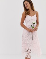 Thumbnail for your product : Ted Baker bridal premium lace midi dress
