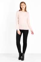 Thumbnail for your product : Petite Blush Embellished Collar Jumper
