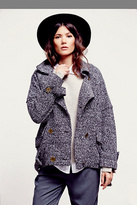 Thumbnail for your product : Free People Slouchy Textured Wool Coat