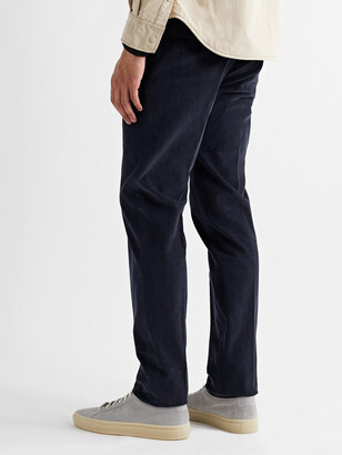 Incotex Slim-Fit Stretch-Cotton Needlecord Trousers