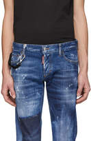 Thumbnail for your product : DSQUARED2 Blue Dark Vicious Slim Jeans