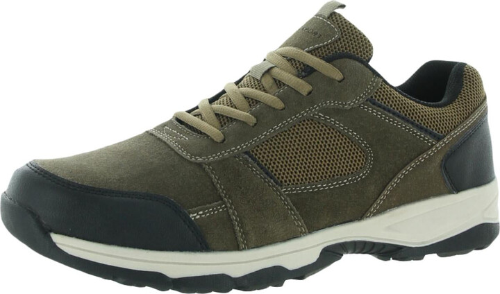 Rockport Dickinson Lace Up Mens Leather Workout Hiking Shoes - ShopStyle