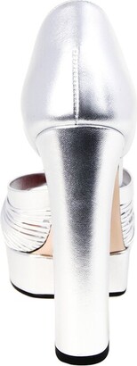 Gucci Crawford Leather Platform Sandal - ShopStyle