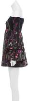 Thumbnail for your product : Red Carter Off-The-Shoulder Embroidered Dress w/ Tags