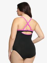 Thumbnail for your product : Torrid Contrast Trim One-Piece Swimsuit