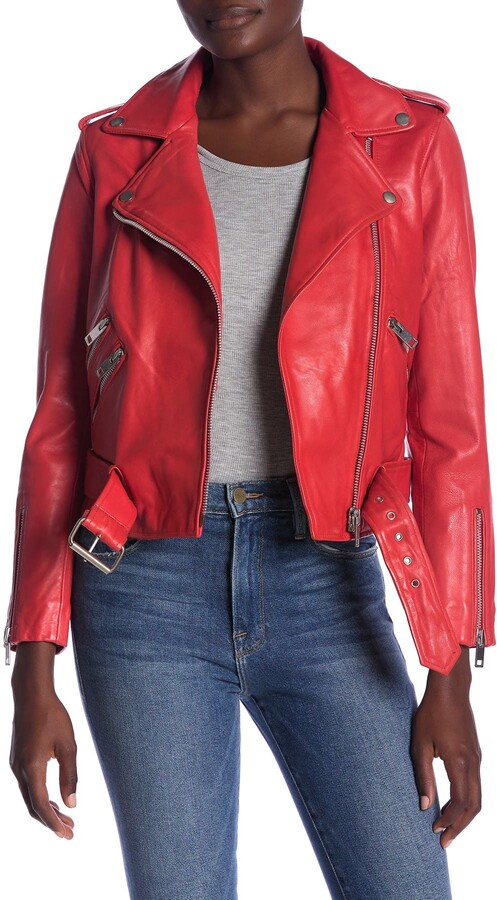 Red Moto Jacket | Shop the world's largest collection of fashion 