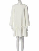 Thumbnail for your product : Edit Crew Neck Mini Dress White