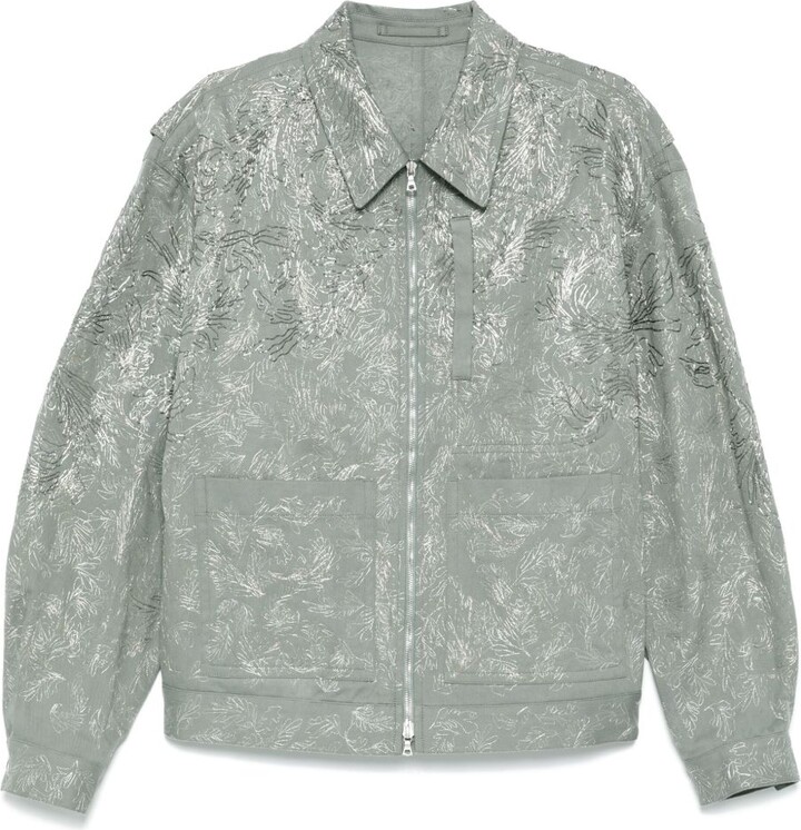 Dries Van Noten Viller Nylon Bomber Jacket - ShopStyle