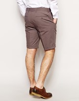 Thumbnail for your product : ASOS Slim Fit Shorts In Polka Dot