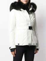 Thumbnail for your product : Moncler Grenoble faux fur hooded jacket