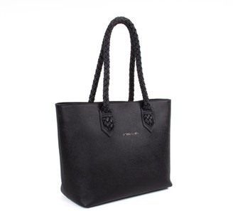 Crafted Society Luisa Tote - Black Saffiano Leather