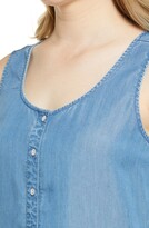 Thumbnail for your product : BeachLunchLounge Tiered Chambray Dress