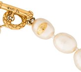 Thumbnail for your product : Chanel Pearl Toggle Necklace