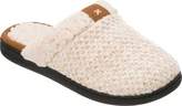 Thumbnail for your product : Dearfoams Textured Knit Closed Toe Scuff