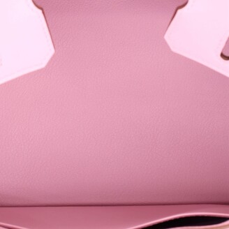 Hermès Birkin Mauve Sylvestre Swift 25 Rose Gold Hardware, 2021 (Like New), Womens Handbag