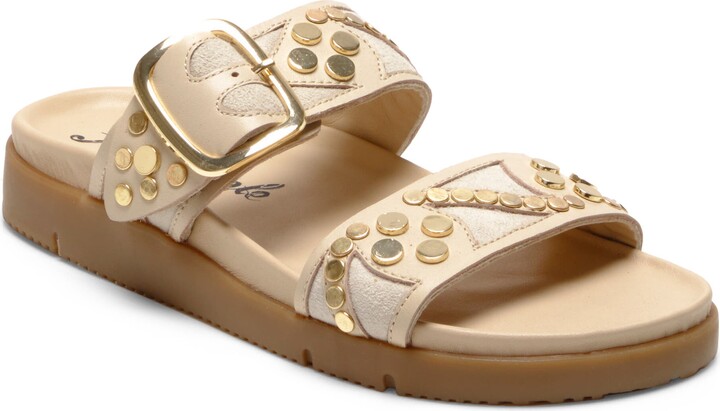 Free People Revelry Studded Slide Sandal