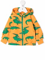 Thumbnail for your product : Stella McCartney Kids Graphic-Print Hooded Jacket
